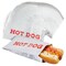 Stockroom Plus Aluminum Foil Hot Dog Wrappers - Swift Cleanup Hot Dog Sleeves - 3.7 x 9 in, Red & Silver, Pack of 200